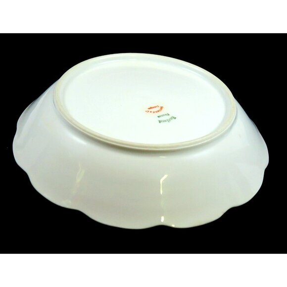 Haviland Limoges Schleiger 58A Coupe Soup Bowl 7.5" France Pink Roses - Picture 6 of 7